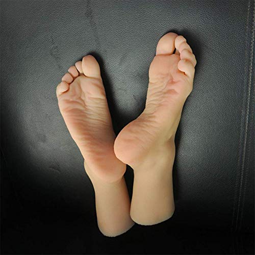 AFYH Silikon Füße Modell, Das schöne Fuß Modell simuliert EIN weiblichen Füße Replik Silikon Fuß Modell mit realistischen Touch und realer Vision.