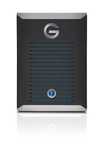 SanDisk Professional 1TB, G-DRIVE PRO SSD, Ultra-Rugged Portable External NVMe SSD, Up to 2800MB/s, Thunderbolt 3 (40Gbps)