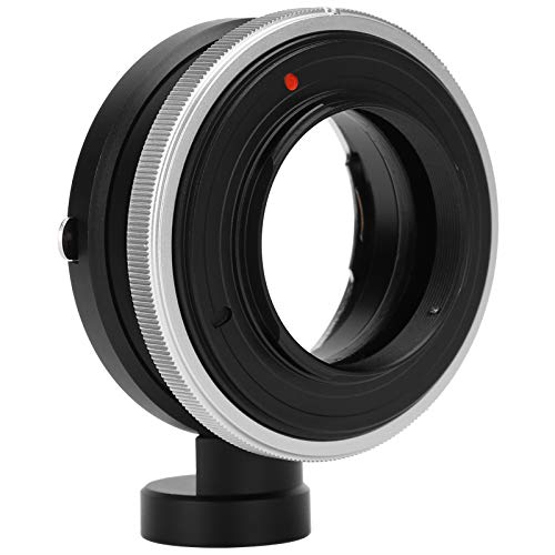 Goshyda Tilt Shift Adapter Ring, Shaft 360 ° Drehen Sie den Adapterring für das Nikon F Mount-Objektiv auf die spiegellose Olympus M4/3-Kamera