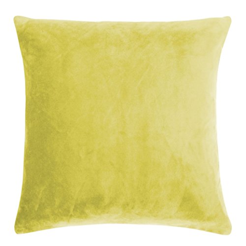 PAD - Kissenhülle - Kissenbezug - Smooth - Samt - Mustard/gelb - 40 x 40 cm