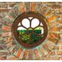 Stallfenster Gusseisen Rund Rostig Giebelfenster Nostalgie Antik-Stil 43cm