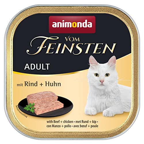 animonda mit Rind & Huhn | 32x 100g Katzenfutter