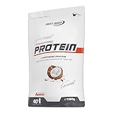 Best Body Nutrition Gourmet Premium Pro Protein, Coconut, 4 Komponenten Protein Shake: Caseinat, Whey Konzentrat, Whey Isolat, Eiprotein, 1 kg Zipp Beutel