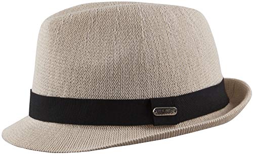 CHILLOUTS Mütze Bardolino Hat hochwertige Hüte Mützen und Caps für Herren Damen und Kinder, Farbe:cremeweiß L-XL