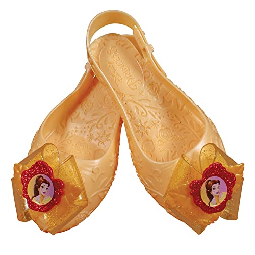 Disney Offizielle Belle Schuhe Für Mädchen, Prinzessin Kostüm Zubehör Für Mädchen, Größe 29