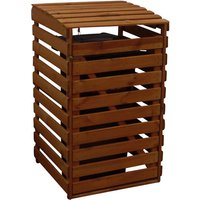 Mülltonnenbox »Vario 4«, aus Holz, 66,5x122x90cm (BxHxT), 240 Liter