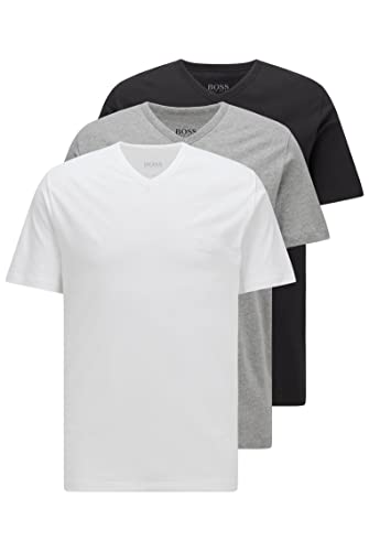 BOSS Herren VN 3P CO T-Shirts, Schwarz (Black 001), XX-Large (3erPack)