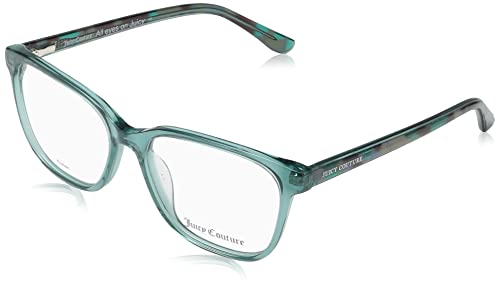 Juicy Couture Unisex Ju 213 Sunglasses, VGZ/16 Crystal Teal, 53