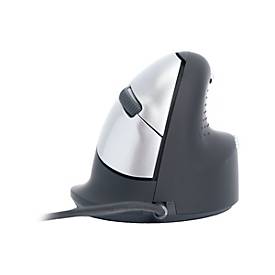 R-Go HE Mouse Ergonomische Maus, Groß (über 185mm), rechtshändig, drahtgebundenen - Maus - USB