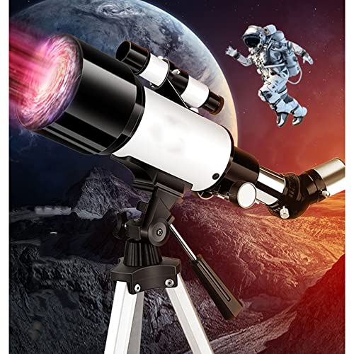 Teleskop für Kinder – 70 mm Öffnung, 400 mm astronomisches Refraktor-Teleskop, Teleskope mit Stativ, Sucherfernrohr, Mondfilter, Tragetasche gut