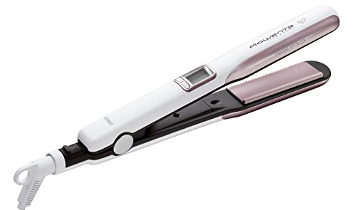 Rowenta Premium Care Liss & Curl SF7660F0 - Haarglätter mit Lockenstab, Kaschmir-Keratin-Beschichtung mit Arganöl, Ionen-Generator