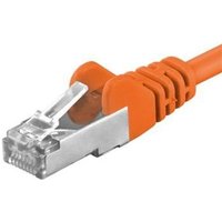 PremiumCord SP6ASFTP100E Netzwerkkabel Orange 10 m Cat6a S/FTP (S-STP) (sp6asftp100E)