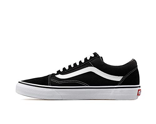 Vans Old Skool, VD3HY28, Unisex-Erwachsene Sneakers, Schwarz (Black/White), 36 EU