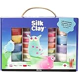 Silk Clay Set, sortierte Farben, 1Set