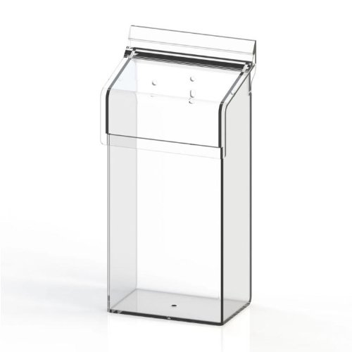 Flyerhalter, Prospektbox DIN lang maxi Outdoor aus Acrylglas PHO111-70