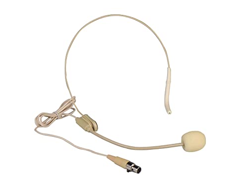 OMNITRONIC UHF-E Serie Kopfbügelmikrofon hautfarben | Kopfbügelmikrofon für den UHF-E Taschensender