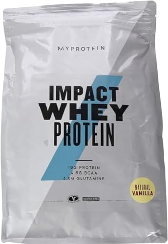 Myprotein Impact Whey Protein Natural Vanilla, 1er Pack (1 x 2500 g)