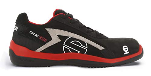 SPARCO 0751644RSNR EVO Sport Schuhe Schwarze Size 44