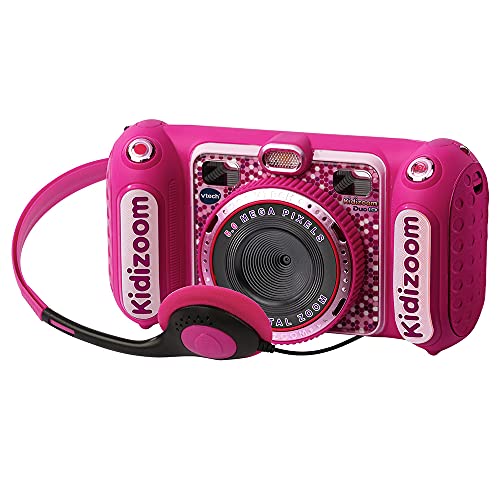 Vtech - KIDIZOOM Duo DX 1 pink Digitalkamera mit 10 verschiedenen Funktionen (3480-520057)