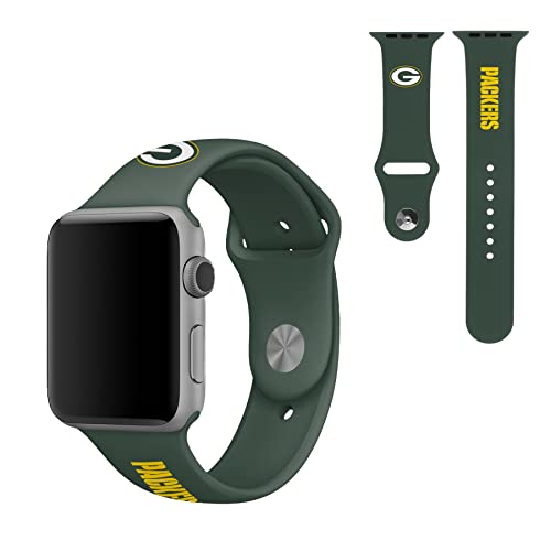 SOAR NFL 38 mm Apple Watchband, Green Bay Packers