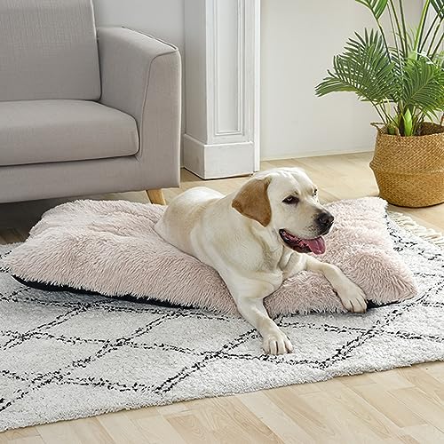 Yanman Großes Hundebett, waschbar, atmungsaktiv, orthopädisches Hundebett für große Hunde, leicht zu reinigendes Haustierbett mit rutschfester Unterseite