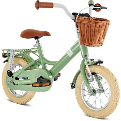 Puky Youke 12'' Classic Alu Kinder Fahrrad Retro grün