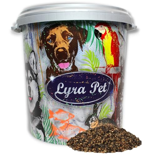Lyra Pet® 10 kg Buchweizen in 30 L Tonne | Reich an Proteinen & Kohlenhydraten | Ergänzungsfutter für Wildvögel & Kleinnager | Nährstoffreiches, ganzjähriges Vogelfutter | Ideal für Streufutter