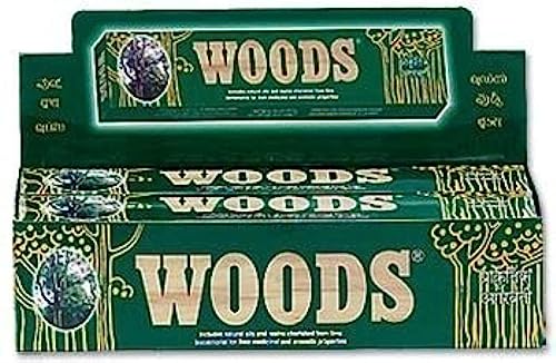 Woods Natural Räucherstäbchen, groß-Pack