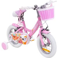 Kinder Fahrrad Princess 12 Zoll pink/weiß