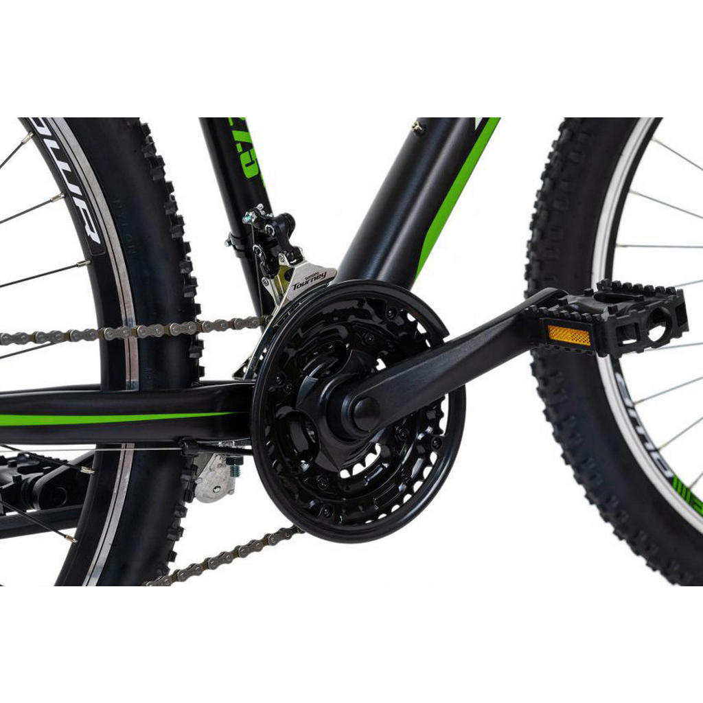 KS-Cycling Mountainbike Hardtail Morzine 2 Zoll Rahmenhöhe 51 cm 21 Gänge schwarz schwarz ca. 2 Zoll 2