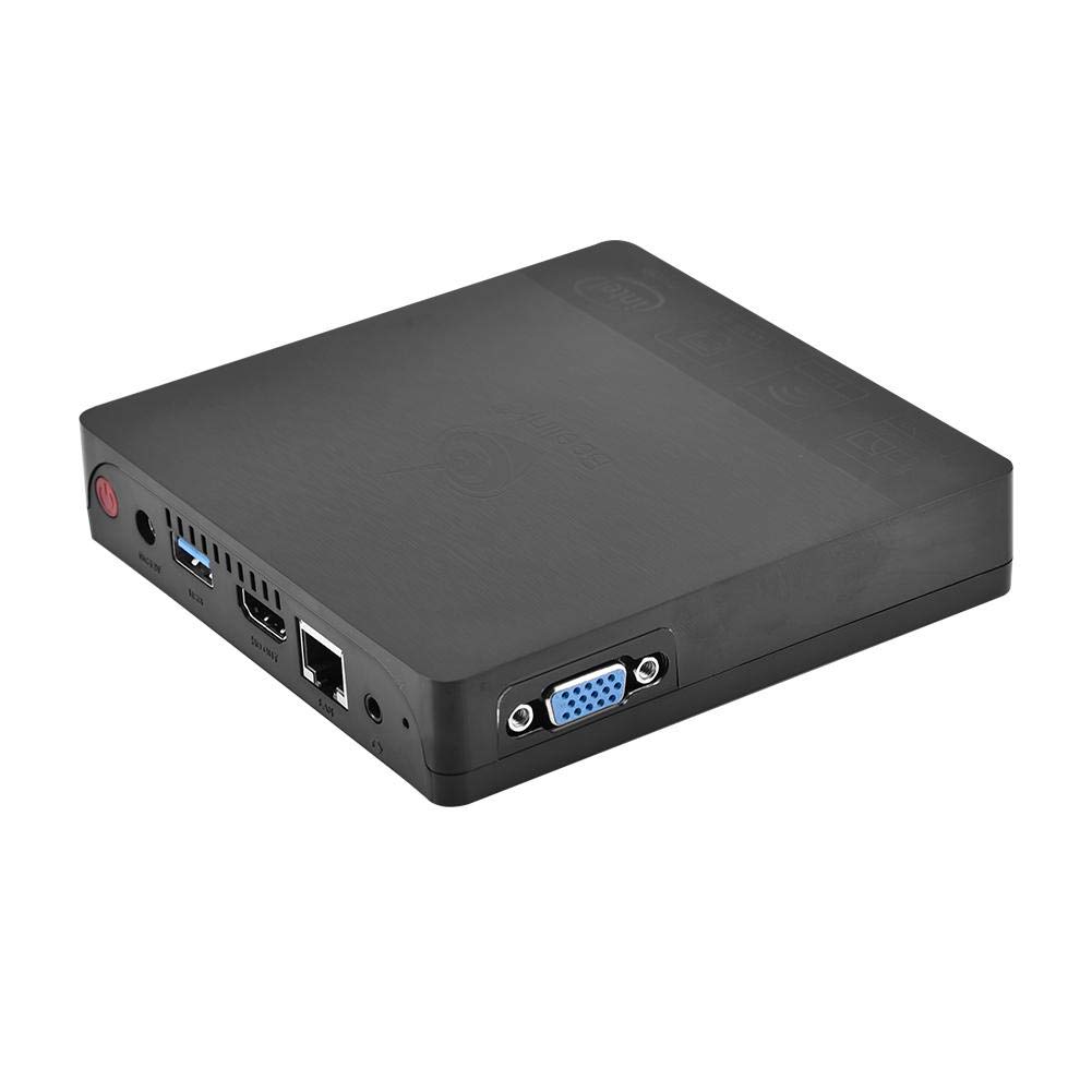 Beelink -PC-Computer, PC Desktop 64G 64-Bit 4K HD Grafik-Desktop-Computer, X5-Z8350, 2,4/5,8G WiFi, 1000Mbps, 3.5mm Jack, DC Port, HDMI, RJ45, SD Slot, USB2.0, USB3.0,