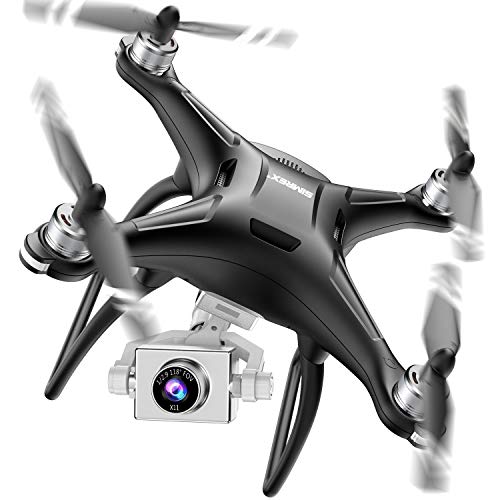 SIMREX X11 GPS Drohne mit 4K HD Kamera 2-Achsen selbststabilisierender Gimbal 5G WiFi FPV Video RC Quadrocopter