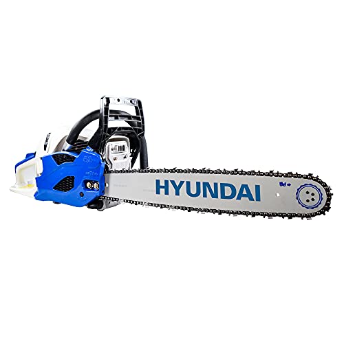 Hyundai 2-Takt 56cc Benzin-Kettensäge mit 20" (50 cm) Oregon Bar HYC5620