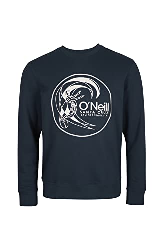 O'Neill Herren Circle Surfer Crew Sweatshirt, Tintenblau, Medium-Länge