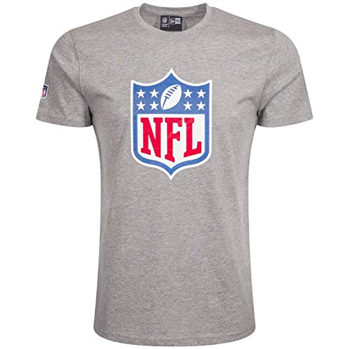 New Era T-shirt NFL Logo Herren, grau, M