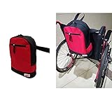 Rollstuhl Tasche, Zubehör Aufbewahrungstasche Zum Tragen Von Losen Artikeln Und Zubehör, Travel Storage Tote & Rucksack, Rot