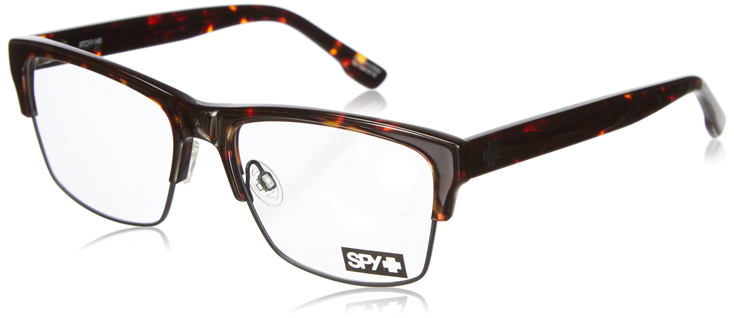 Spy Weston 50/50 57 Brillen, Dark Tort Matte Black, Unisex, Erwachsene