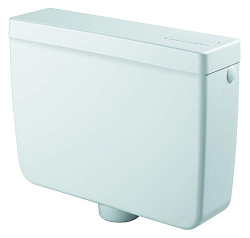 Negrari N1034RAM Pratika WC-Kassette aus isoliertem ABS, Fassungsvermögen 9 l, weiß