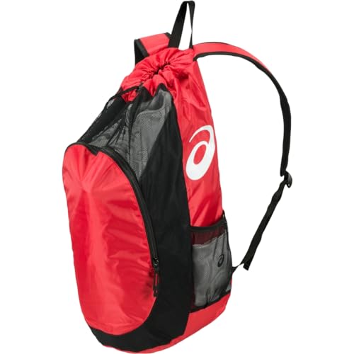 ASICS Unisex-Erwachsene Gear Bag 2.0 Tasche, rot/schwarz, Einheitsgröße
