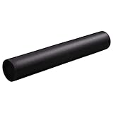 LONGMHKO Fitness-Schaumroller Yoga Schaumstoffrolle 15×90 cm EPE Schwarz Abmessungen: 15 x 90 cm (Durchmesser x L)