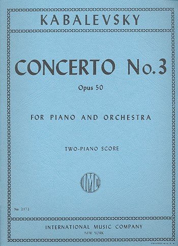 Concerto no.3 opus.50: for 2 pianos 4 hands