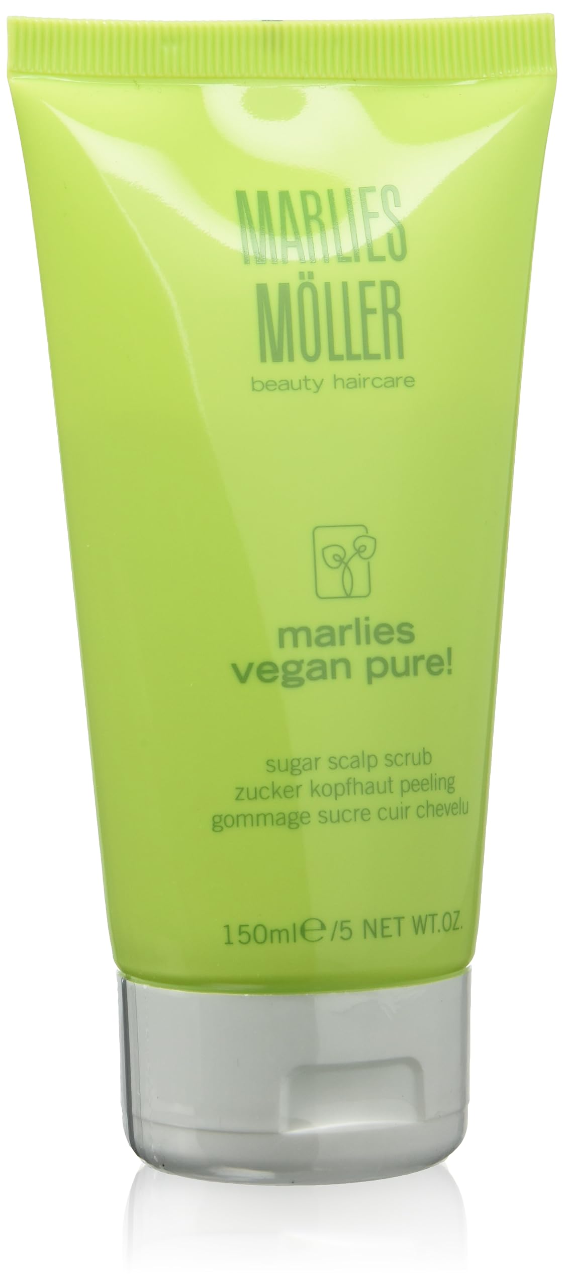 Marlies Möller Vegan Pure! Sugar Scalp Scrub Kopfhautpeeling, 150 ml