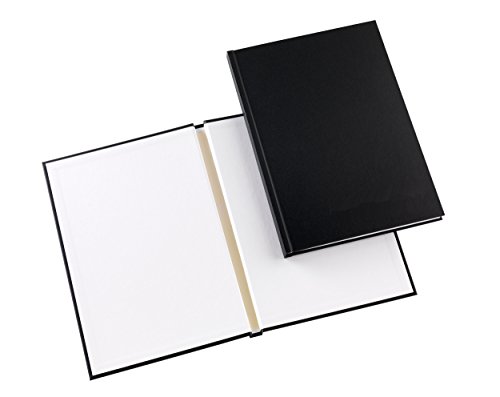 Jalema 1321219 Thermobindemappe, Hardcover, Silk, Buchbinden, 12mm, Kapazität 90 Seiten, schwarz, 10er Packung