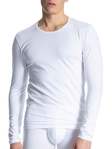 Calida Herren Cotton Code T-Shirt, Weiß (Weiß 001), XX-Large (Herstellergröße: XX-Large)