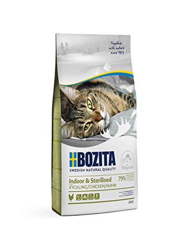Bozita Indoor & Sterilised Chicken | 10kg Katzenfutter trocken