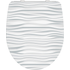 Schütte WC-Sitz 'White Wave HG' mit Absenkautomatik weiß 37,5 x 45 cm