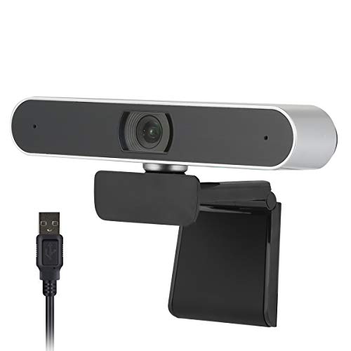 iFCOW 1080P HD Webcam Desktop Laptop USB Webcam Plug-n-Play Webkamera mit eingebautem Mikrofon Video Cam für Live Class Konferenz