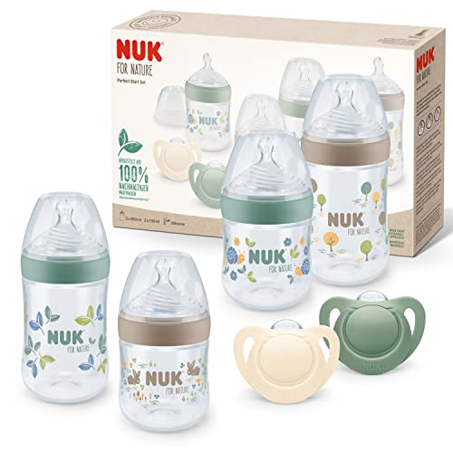 NUK for Nature Perfect Start Set grün-kombi