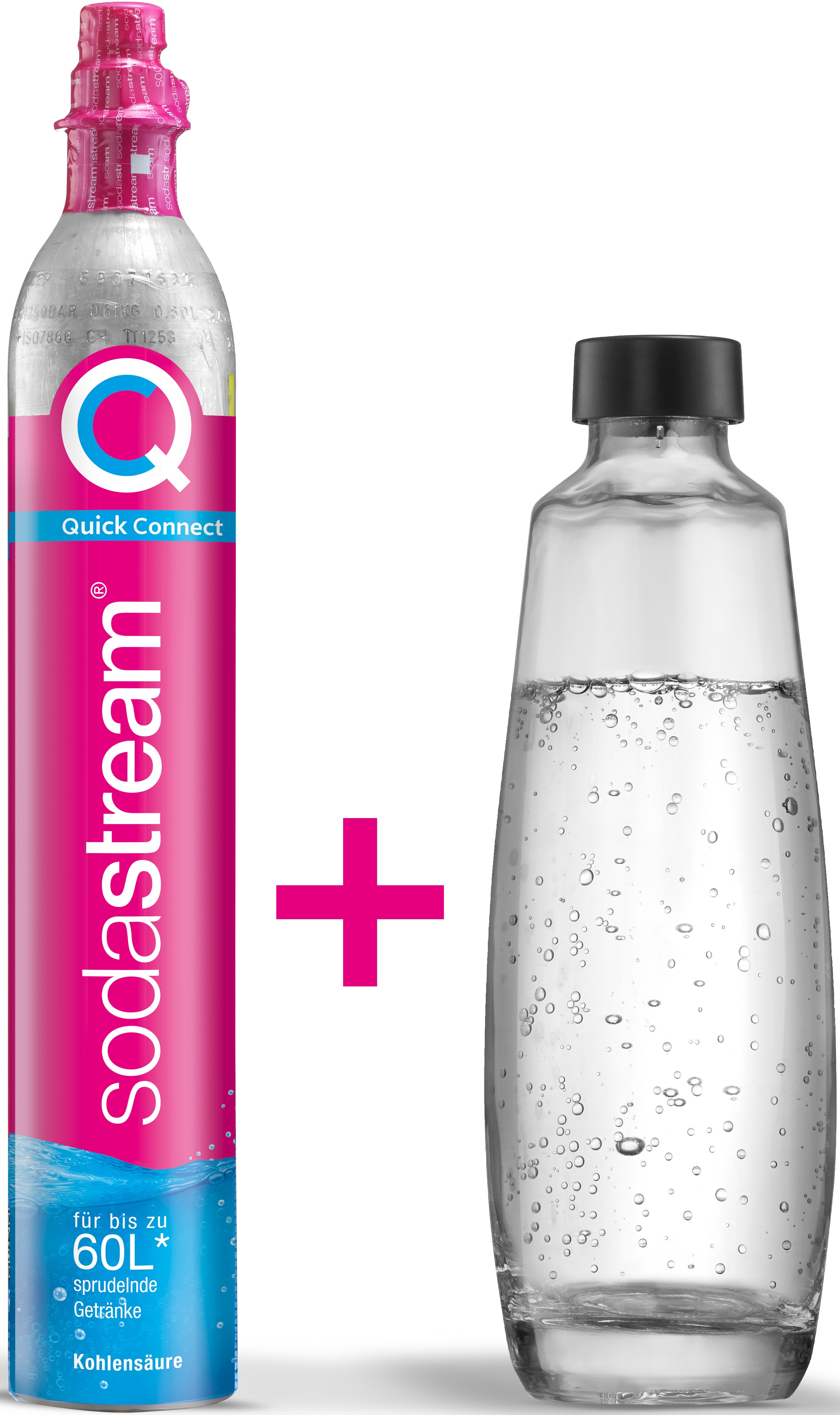 SodaStream Wassersprudler "QC-Reservepack", (Set, 2 tlg.)