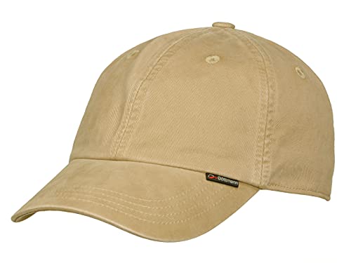Göttmann Palma Baseballcap mit UV-Schutz aus Baumwolle - Sand (39) - 60-61 cm (XL)
